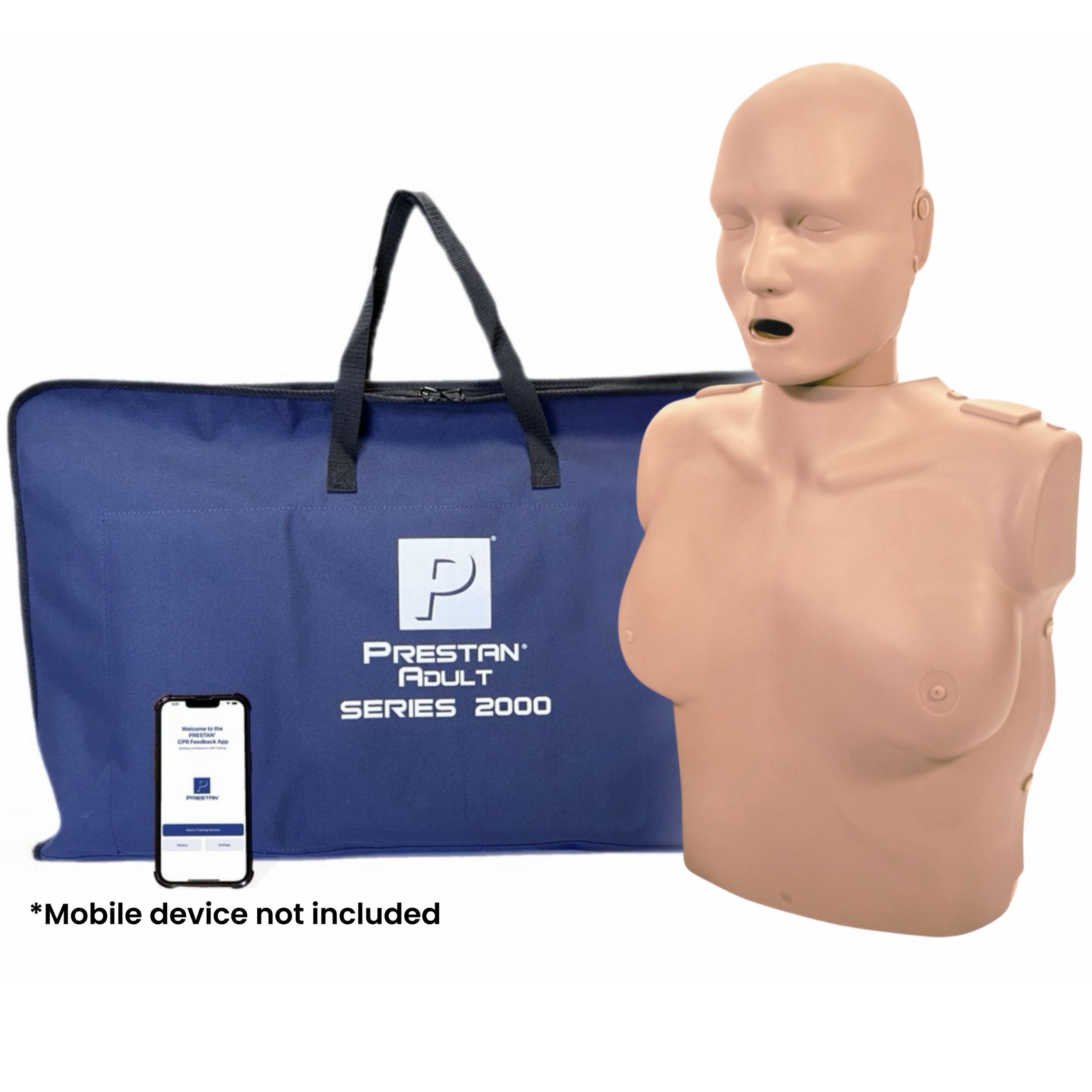 Series 2000 Adult Female CPR Manikin with Advanced Feedback, DARK TONE