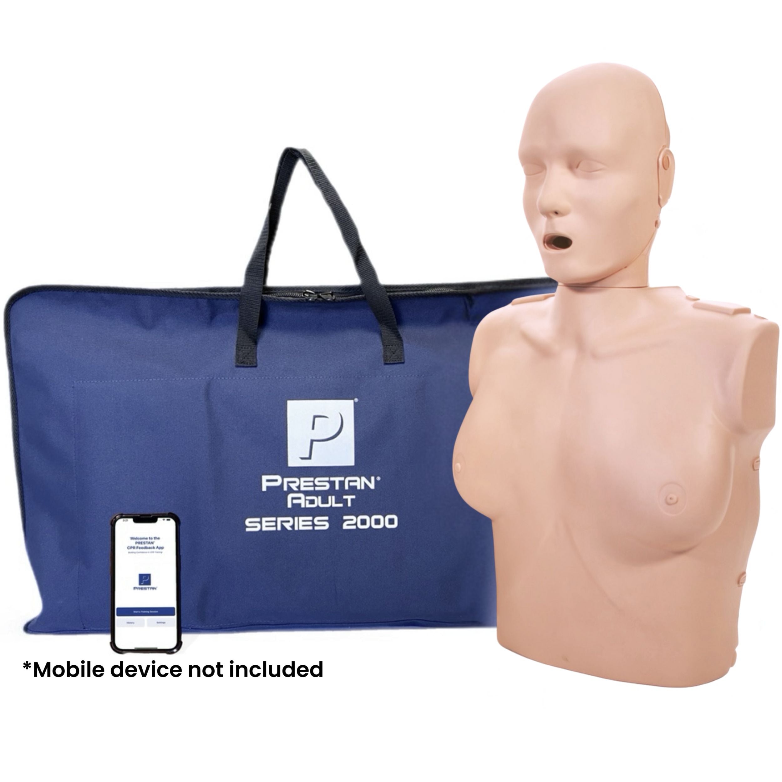 Series 2000 Adult Female CPR Manikin with Advanced Feedback, MEDIUM TONE