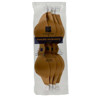 PRESTAN CPR Manikin Female Accessory Dark Tone, 4-Pack