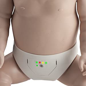 CPR Training Kit w. Adult & Infant Manikin WITH Feedback & AED Practi-Trainer Essentials, DARK TONE