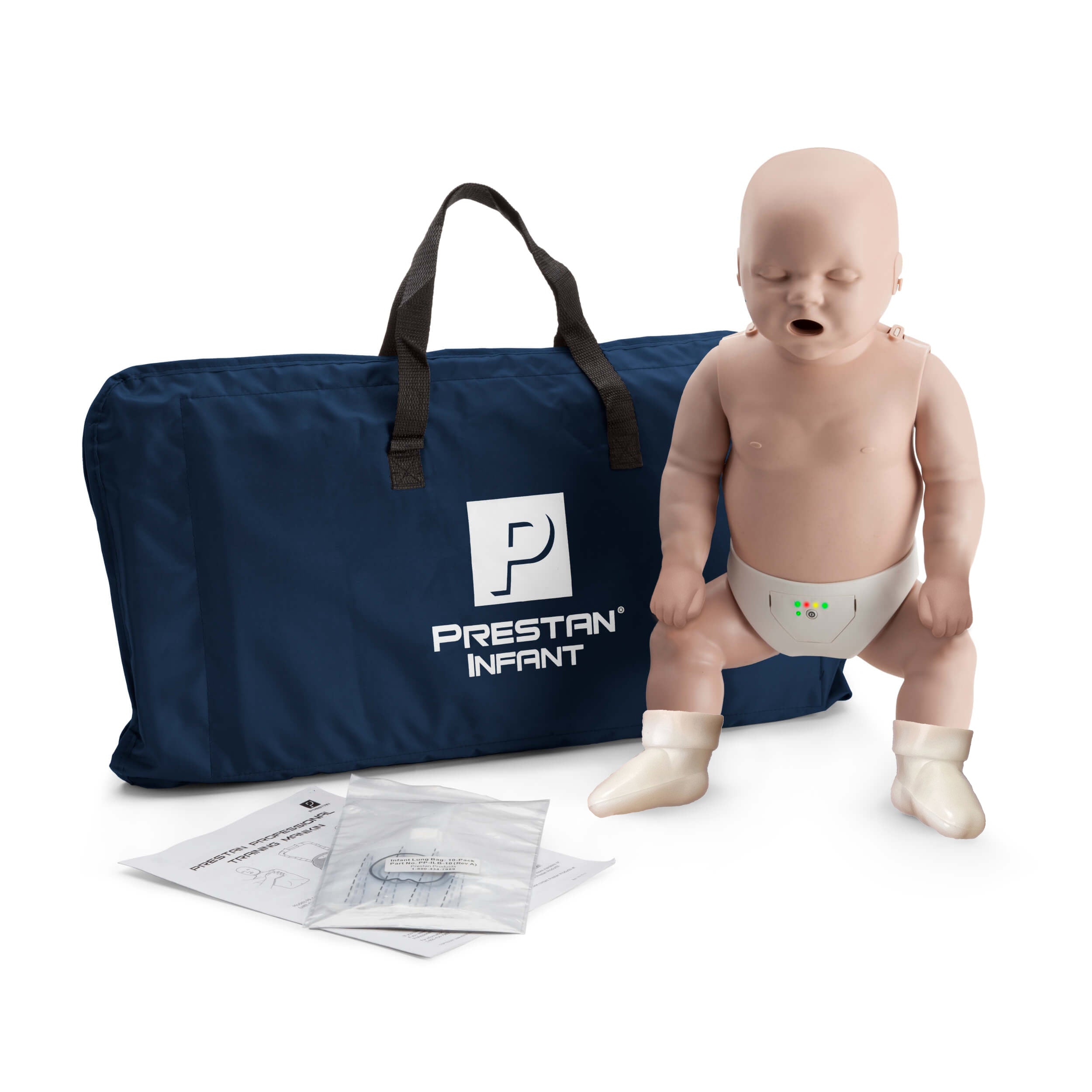 Infant CPR Manikin WITH Feedback, MEDIUM TONE, Prestan # PP-IM-100M-MS