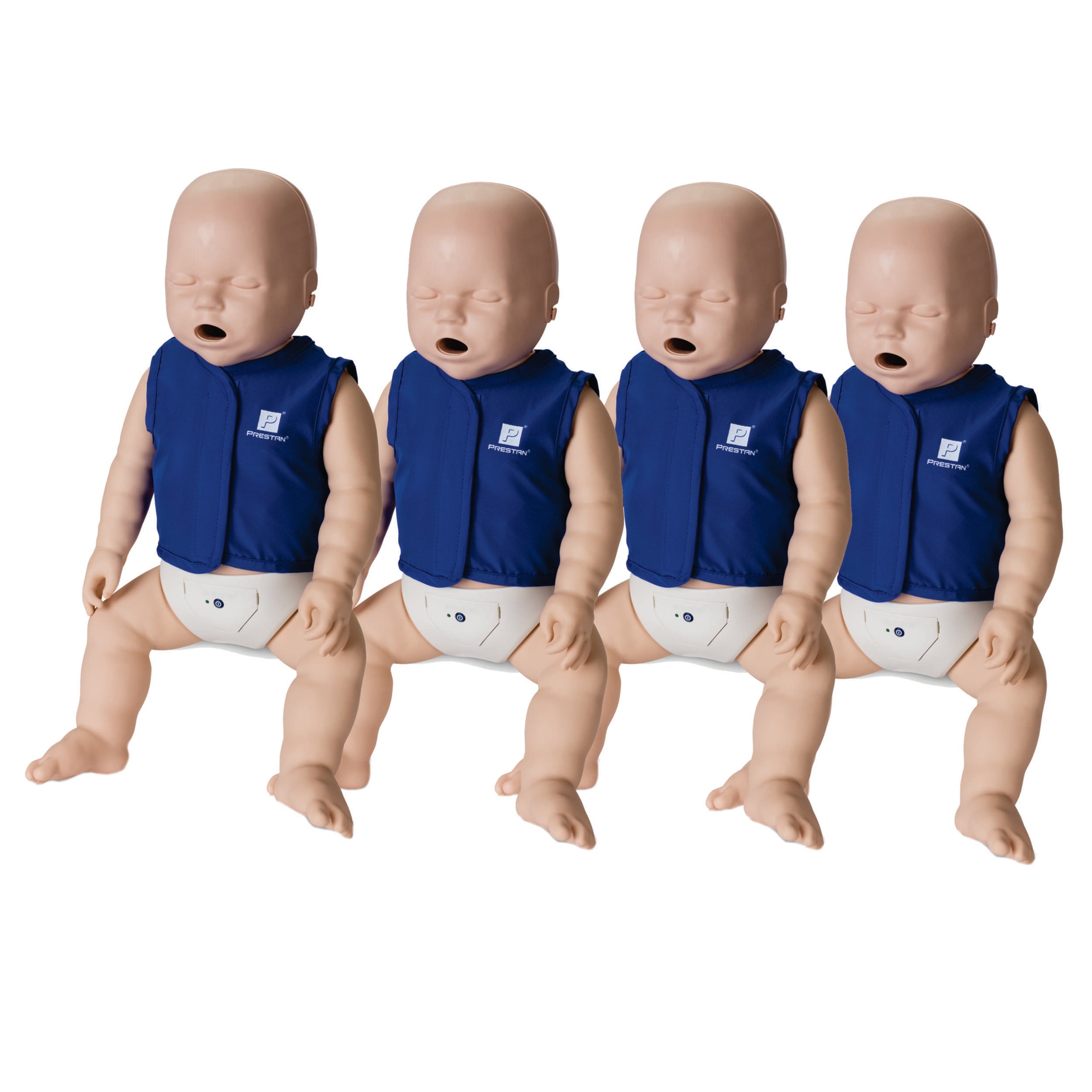 4-Pack of Infant CPR Manikin Shirts, Prestan