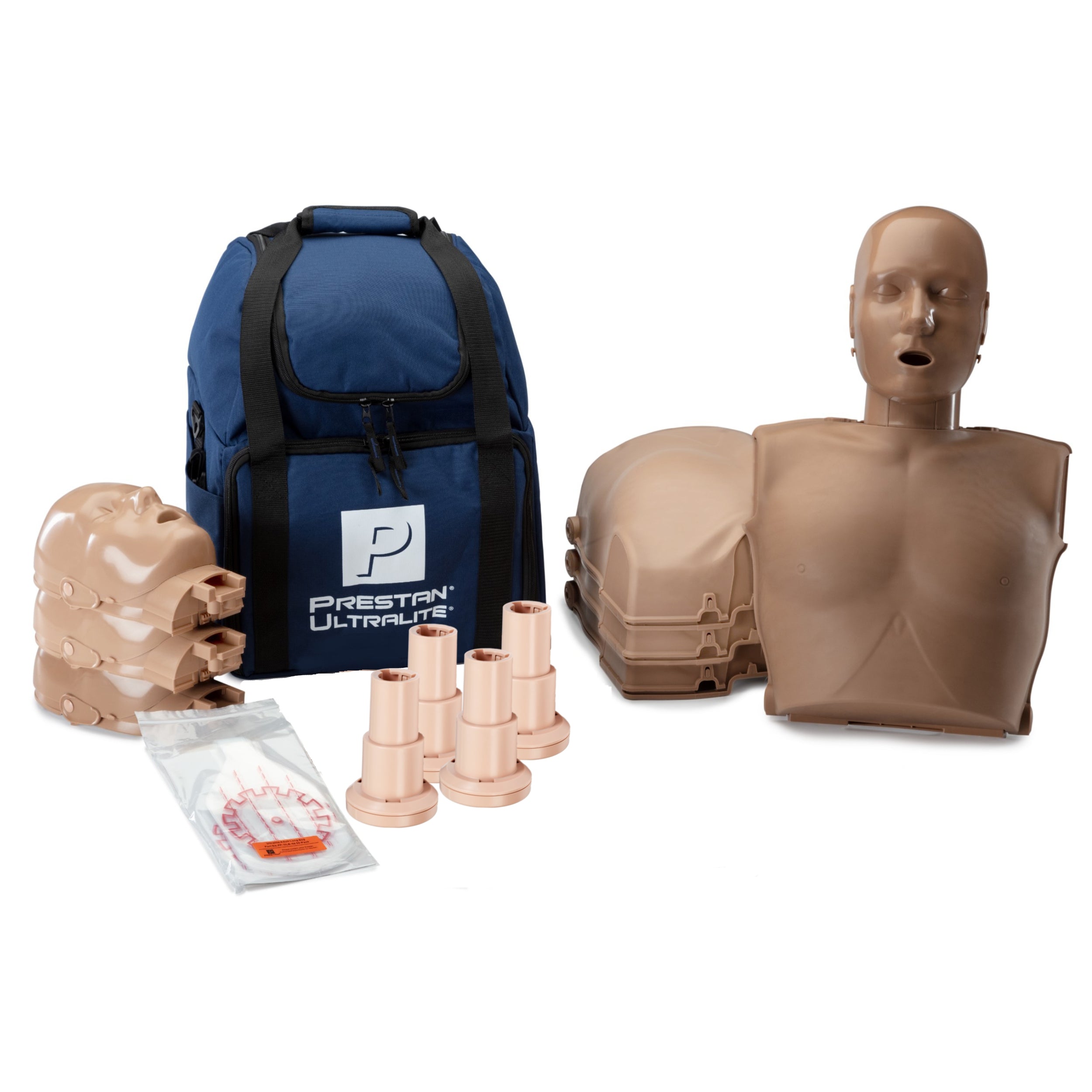 Prestan Ultralite CPR Manikins, Adult Diversity Kit 4-Pack, no feedback