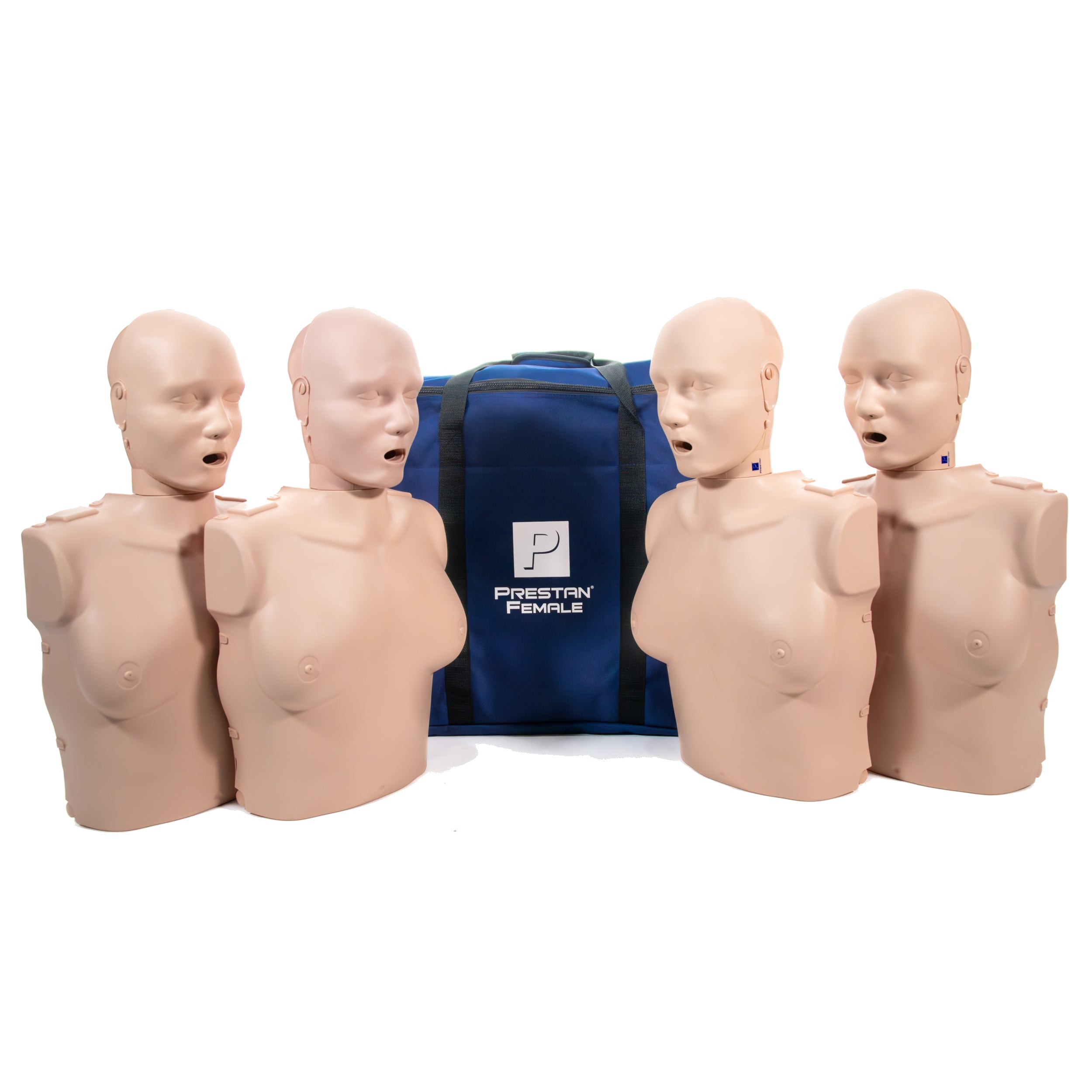 PRESTAN CPR Female Manikin Medium Tone, 4-pack