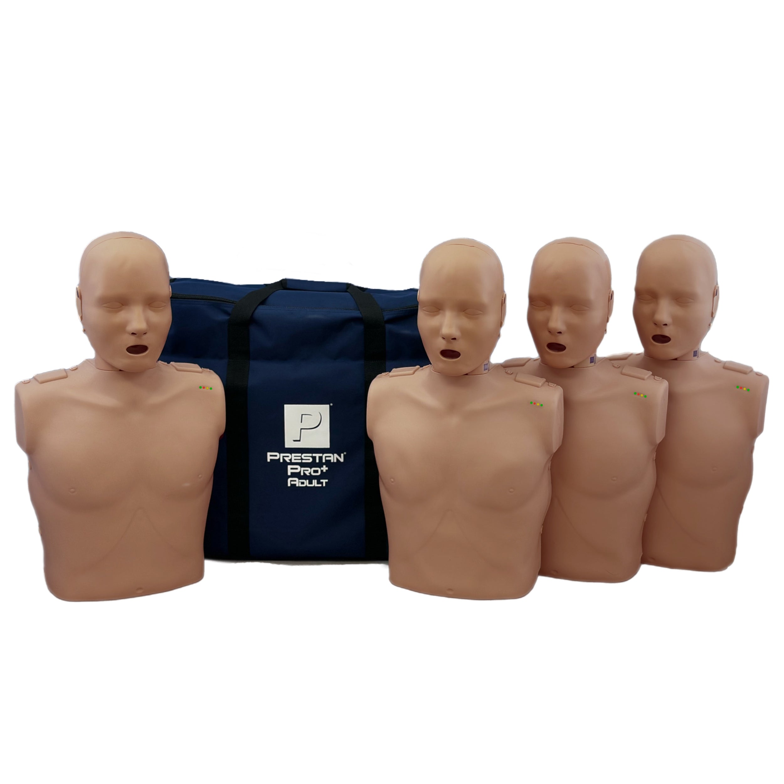 PRESTAN Adult PRO+ CPR Manikin, 4-Pack, Dark Tone | MCR Medical – MCR ...