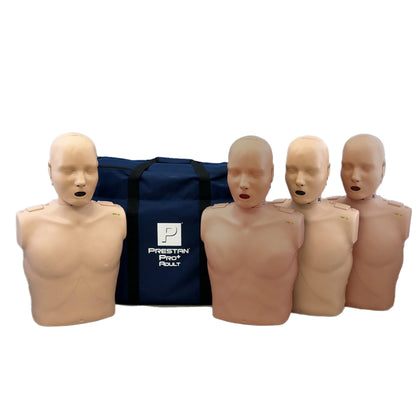 Adult PRO+ CPR Manikin WITH Feedback, DIVERSITY, Prestan PP-AMP-400M-MSDS