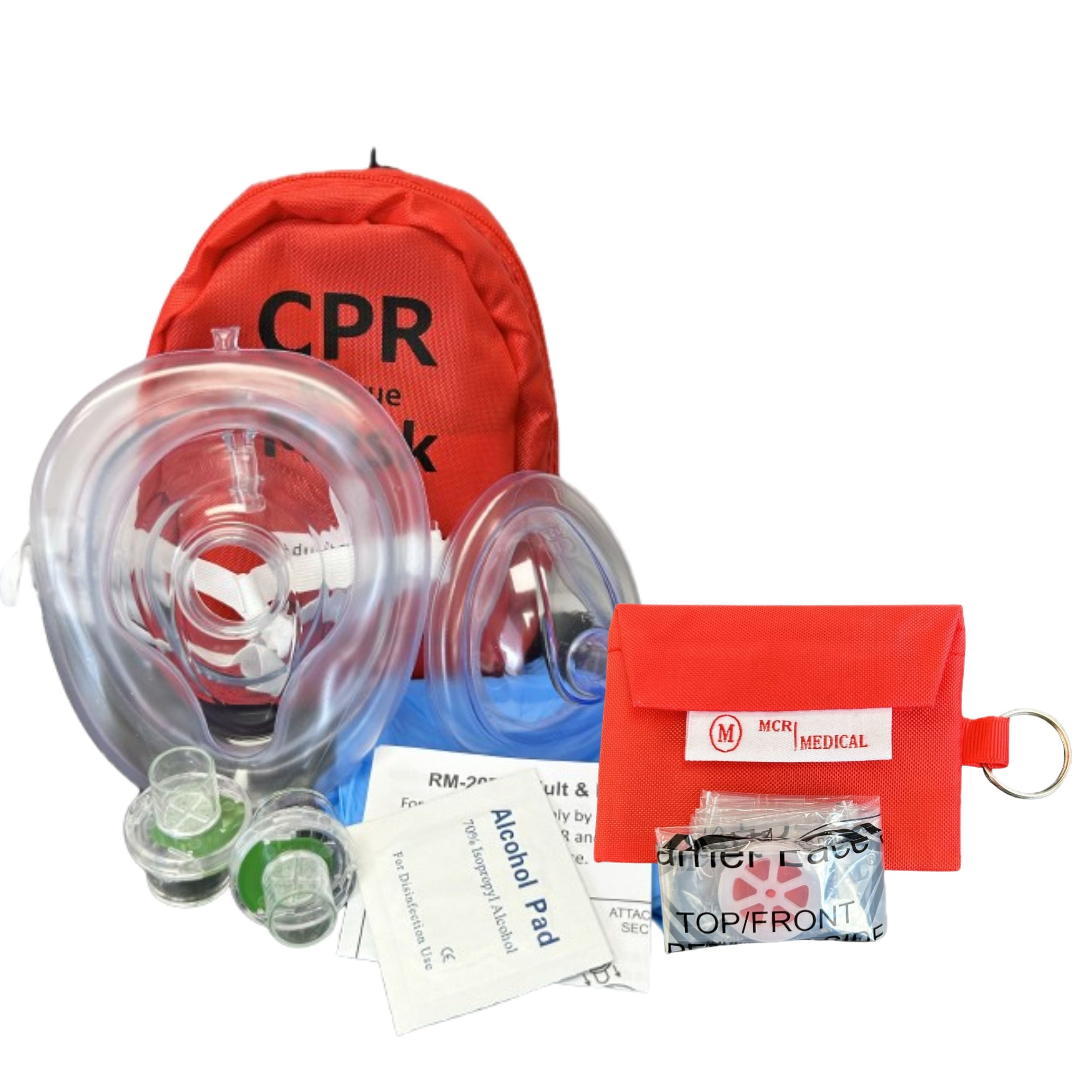 Adult/Child/Infant CPR Mask & CPR Keychain