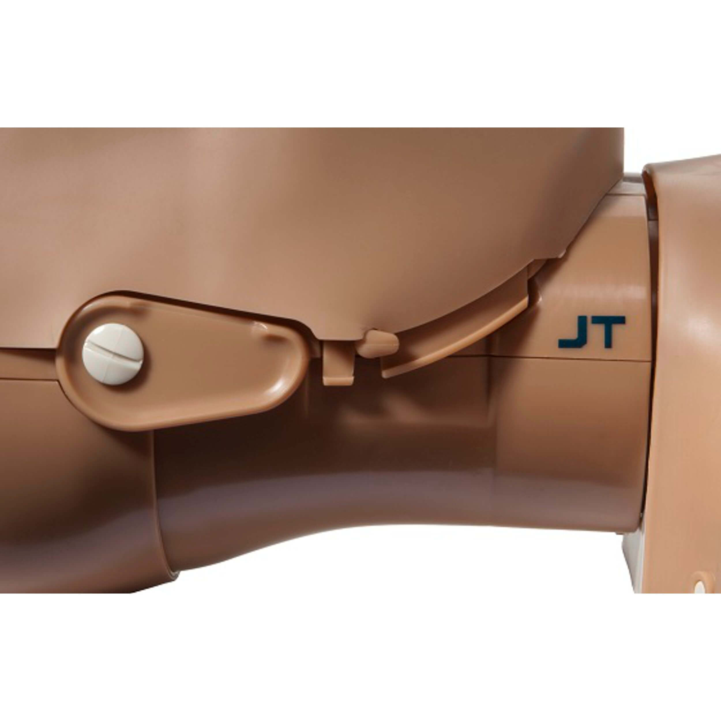 4-Pack Prestan Adult Jaw Thrust CPR Manikin Heads, DARK SKIN, RPP-JTHEAD-4-DS