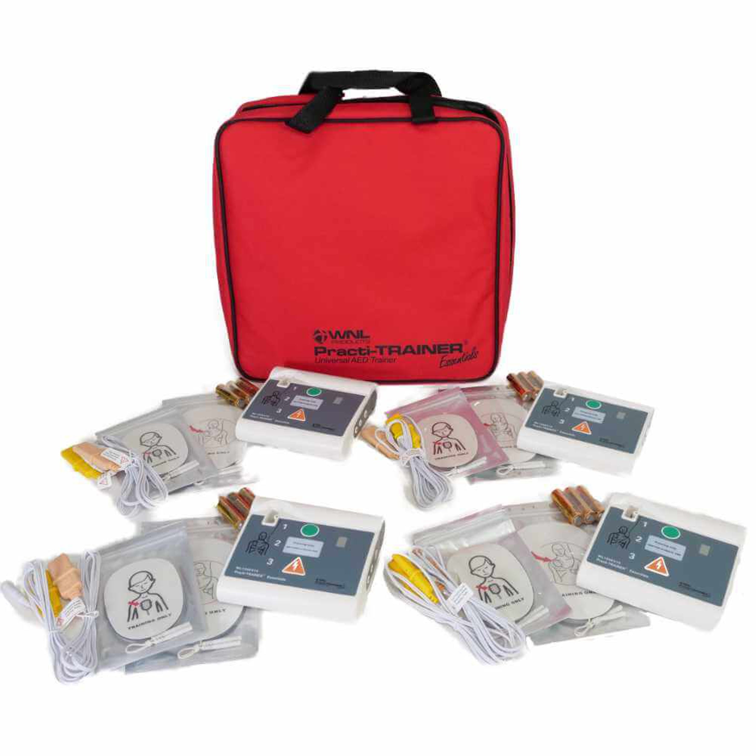 Pack of 4 AED Practi-Trainer Essentials, WNL Products