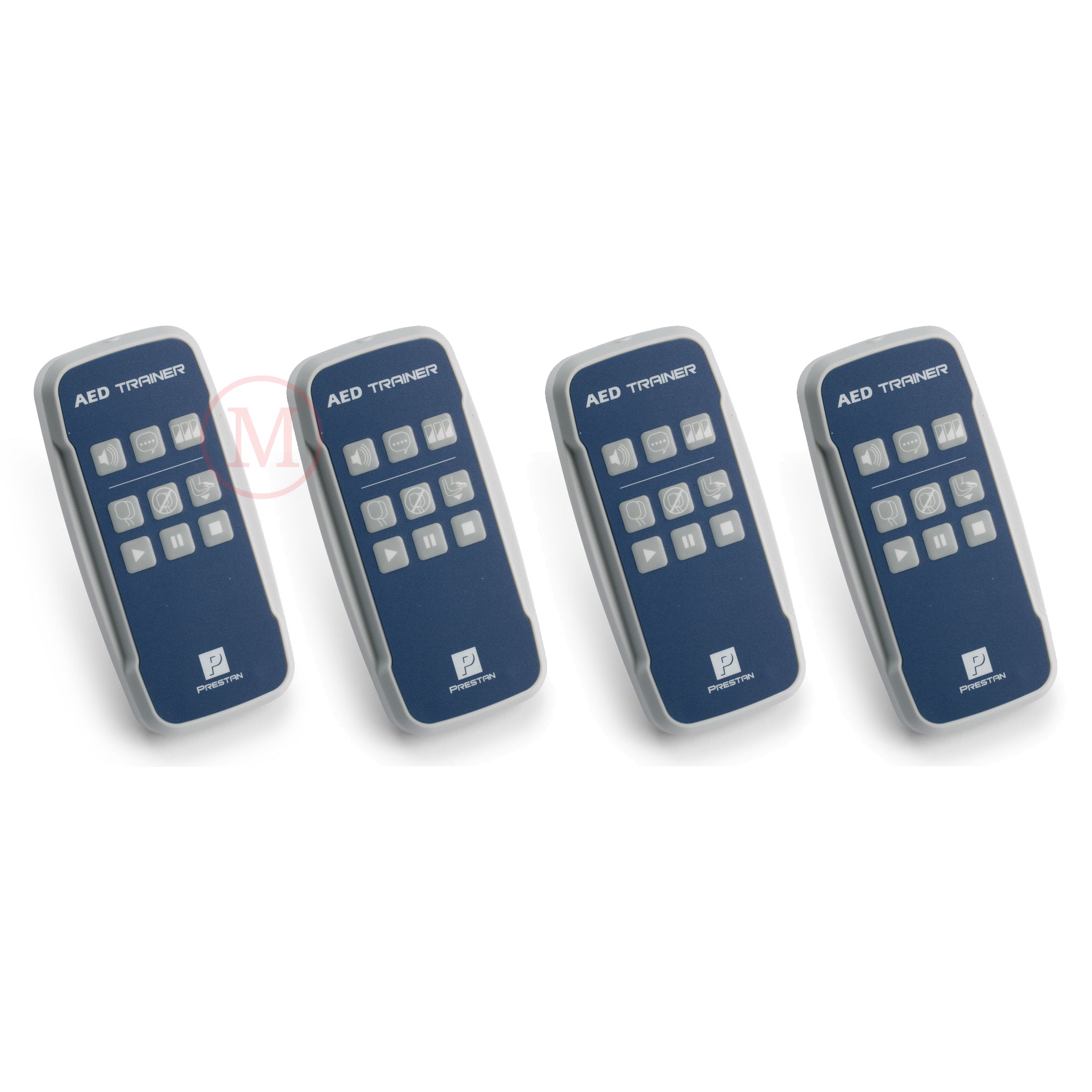 4-Pack of AEDT2 Trainer Remotes, Prestan # PP-AEDT2-400-R