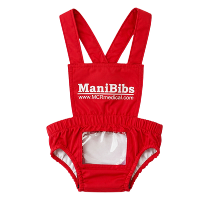 MCR Medical-single Red bibs for infant manikins