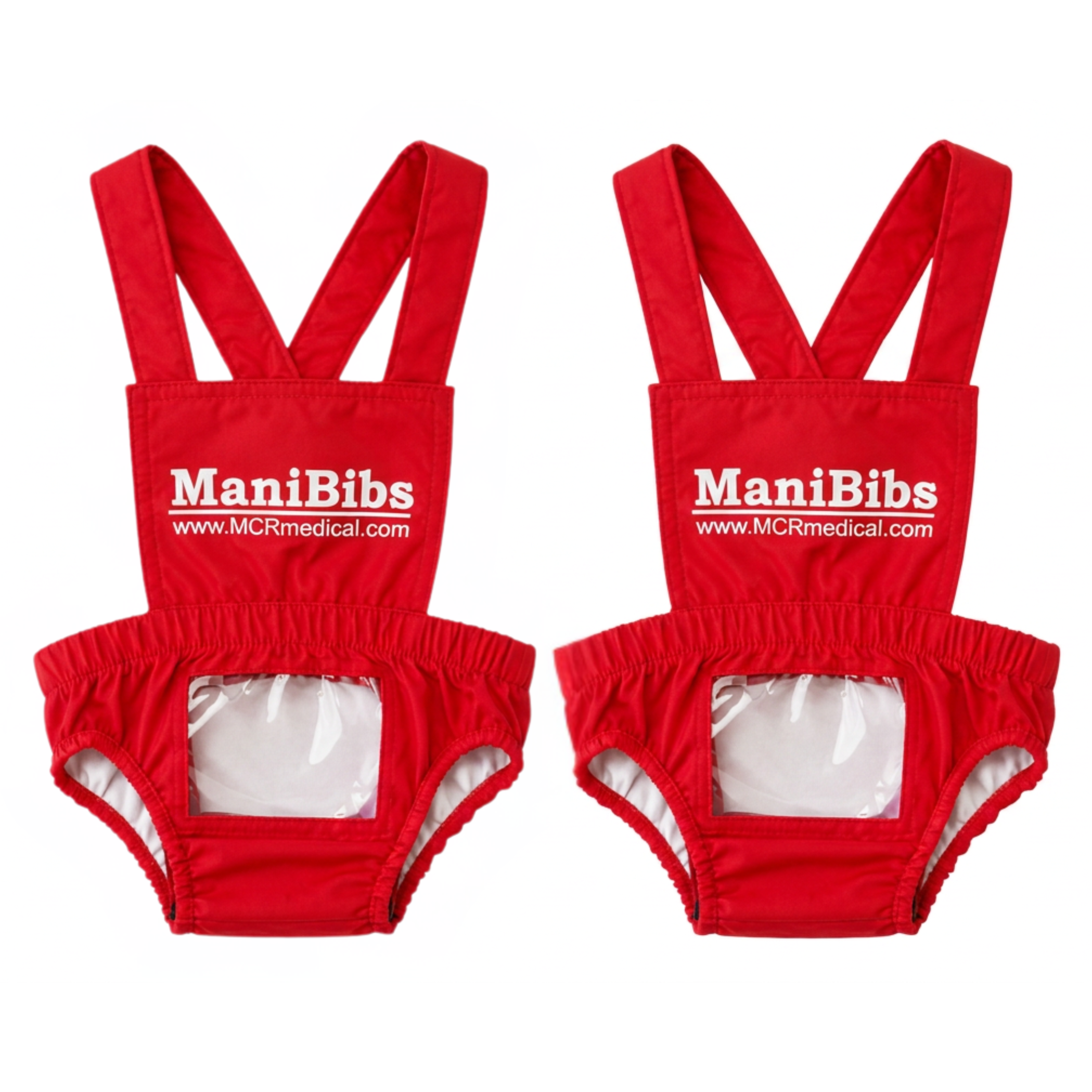 MCR Medical-2 pack of Red bibs for infant manikins