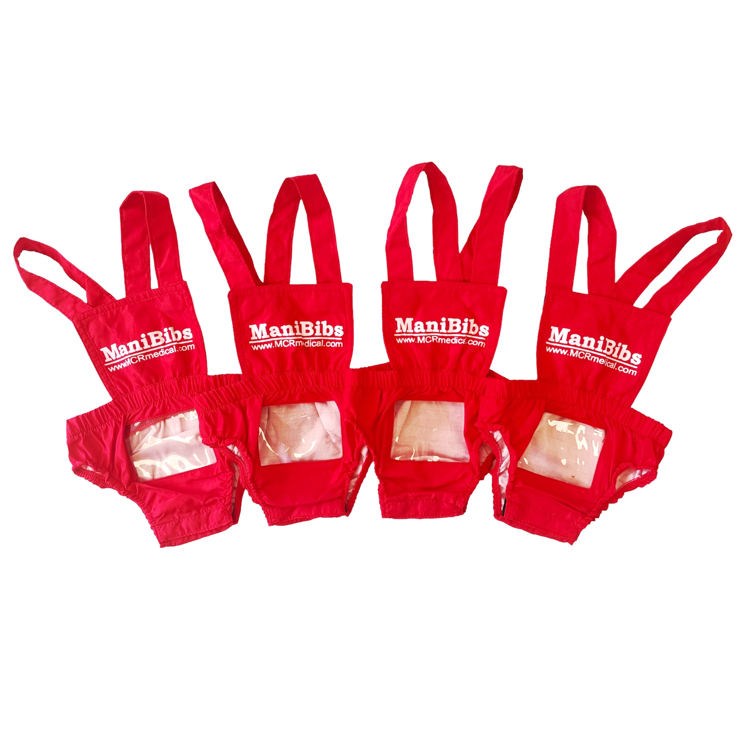 ManiBibs CPR Infant Manikin Onesies, 4-Pack
