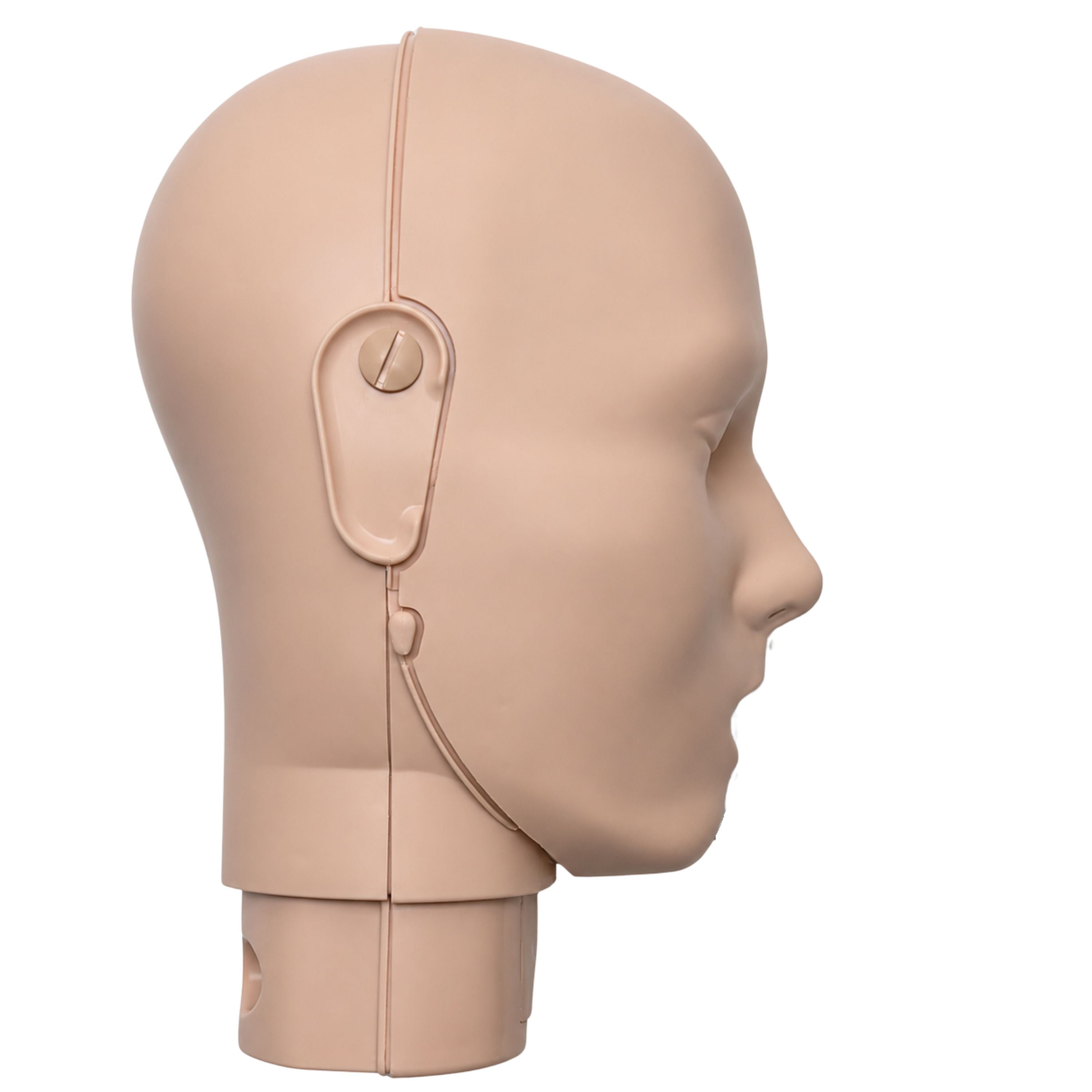 PRESTAN-adult-replacement head medium tone right side view
