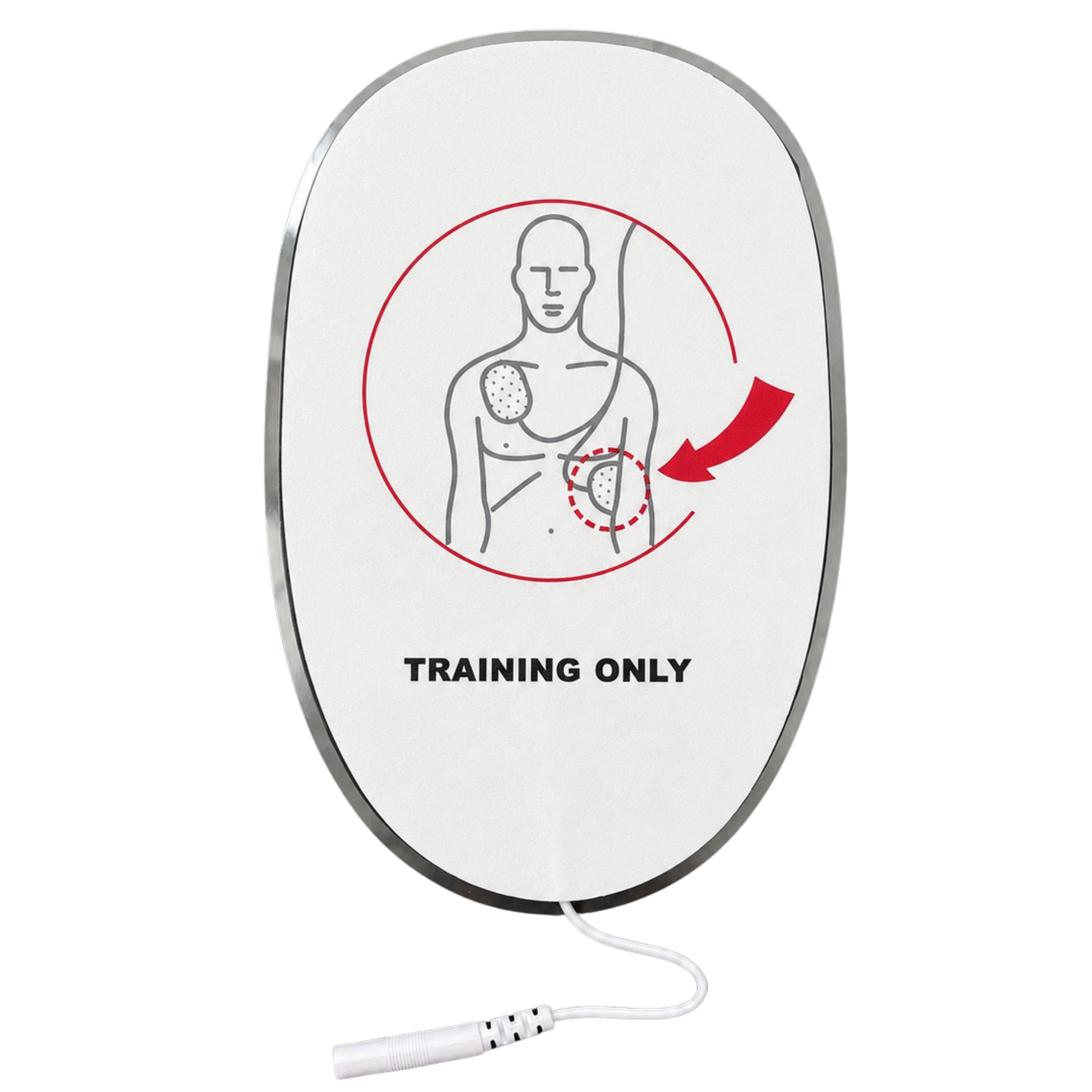 WNL-AED training pad- replacement for Practi-Trainer Essentials, lower pad