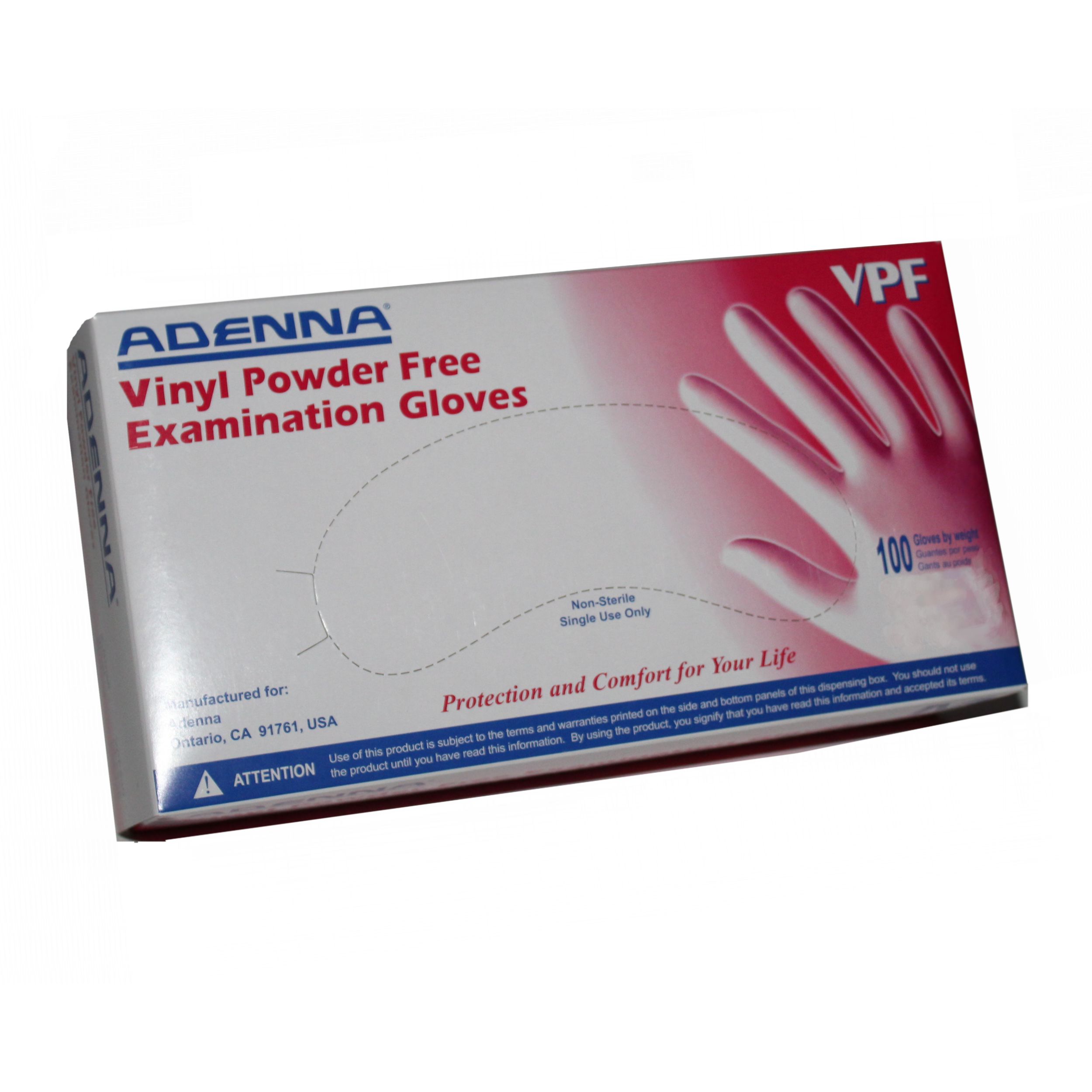 Box of 100 Vinyl Exam Gloves - MCR Medical